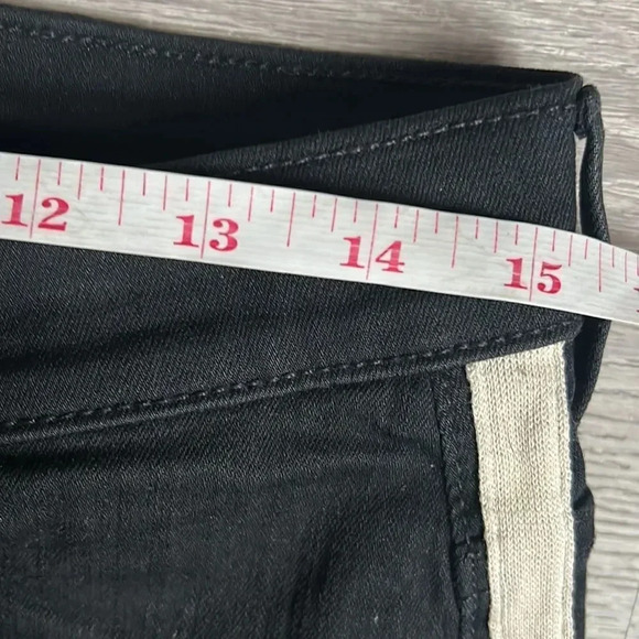 MOTHER THE INSIDER CROP STEP FRAY' STRIPE OUTSEAM JEANS - Picture 10 of 16